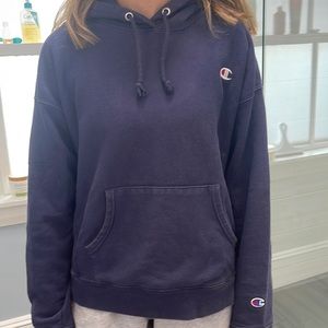 Champion Navy Hoodie